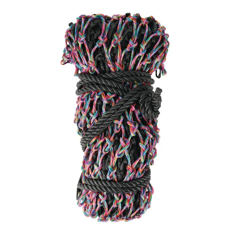 Hy Equestrian Slow Flow Ultra Haynet in Rainbow/Black