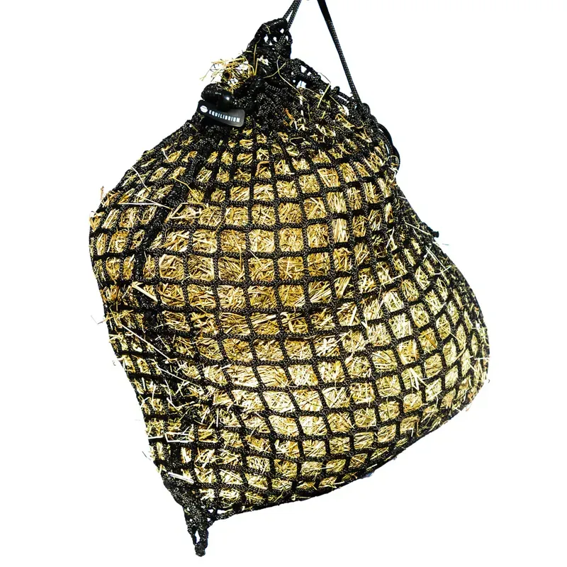 Equilibrium Small 4kg 3cm PortionPacer Haynet Slow Feeder in Black