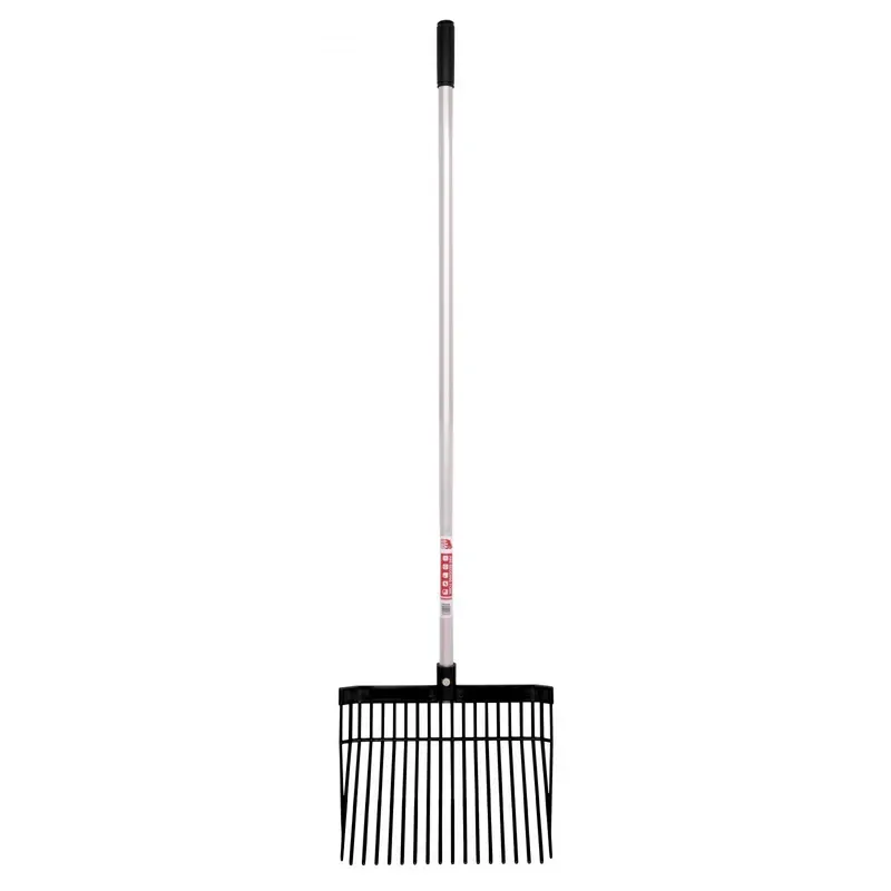 Red Gorilla PC Straight Handle Bedding Fork in Black