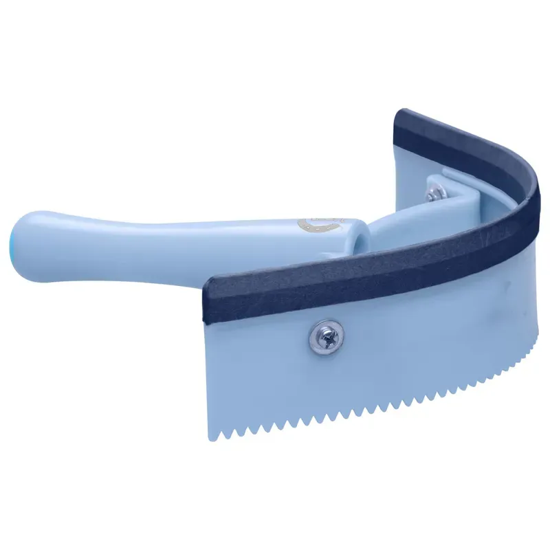 Imperial Riding Half Round Sweat Scraper Plastic BLUE BREEZE