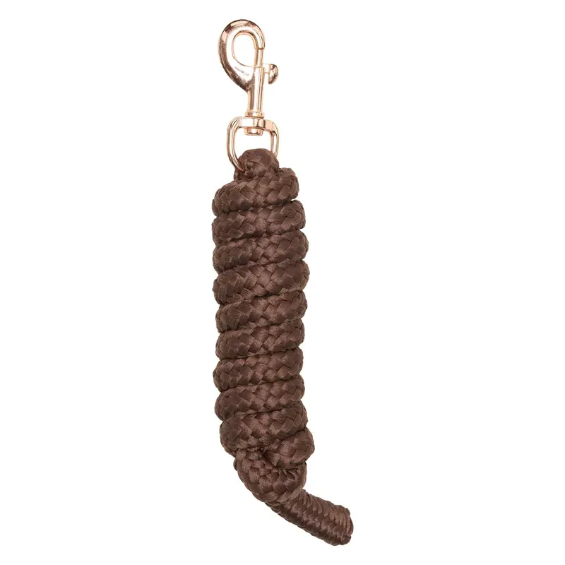 Imperial Riding Lead Rope With Snap Hook WALNUT