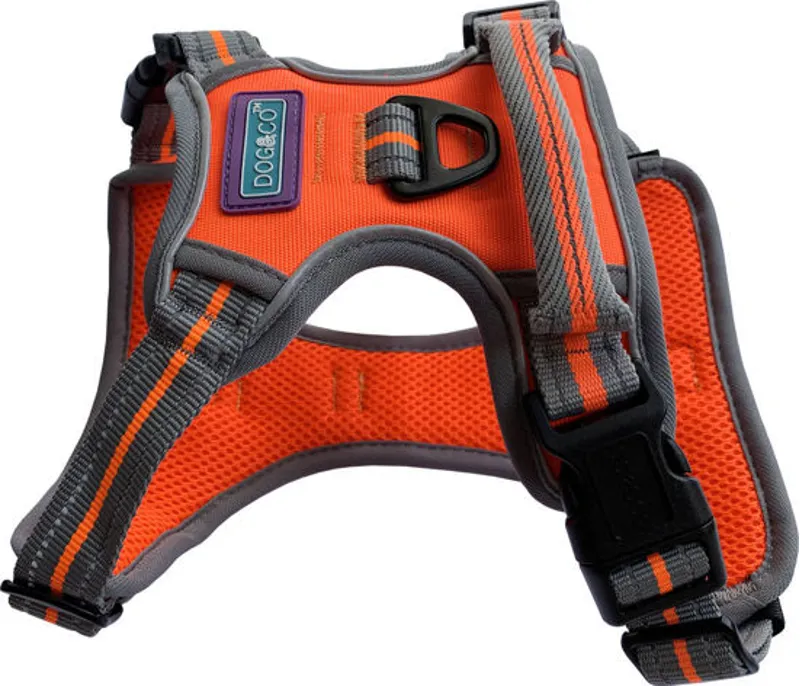 HEM AND BOO SPORTS HARNESS MEDIUM ORANGE