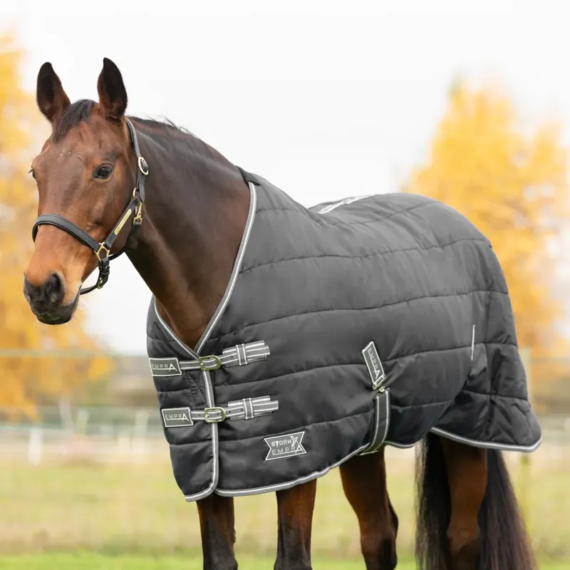 StormX Empra 200 Stable Rug - - Black-1