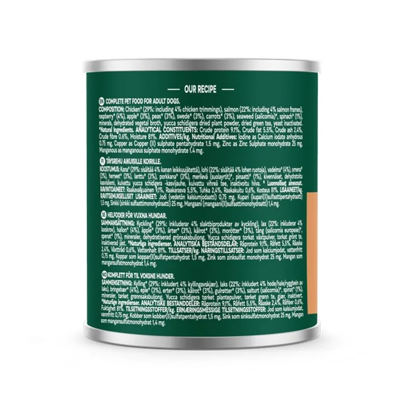 Natures Menu Country Hunter Salmon and Rasberry 600g