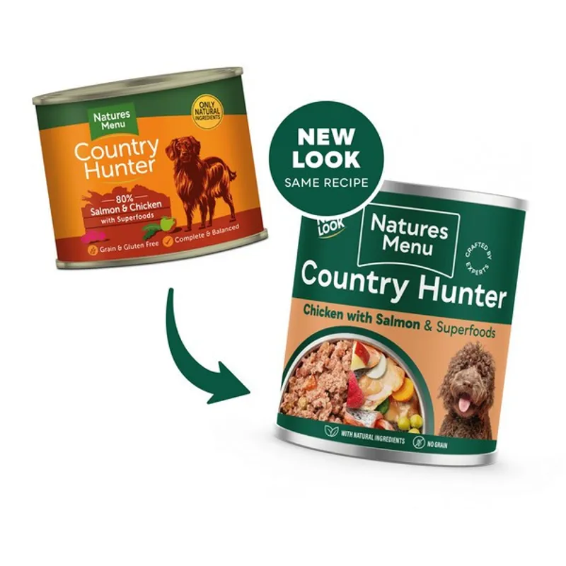 Natures Menu Country Hunter Salmon and Rasberry 600g-2