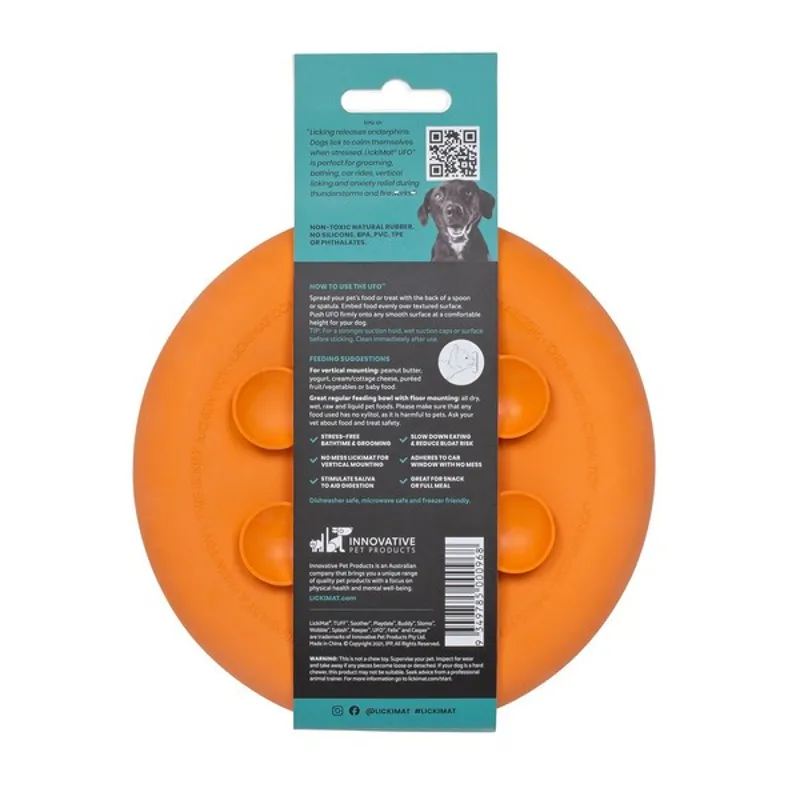Lickimat UFO Orange-2