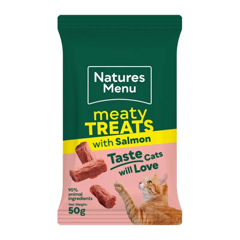 Natures Menu Cat Treats with Salmon 50g