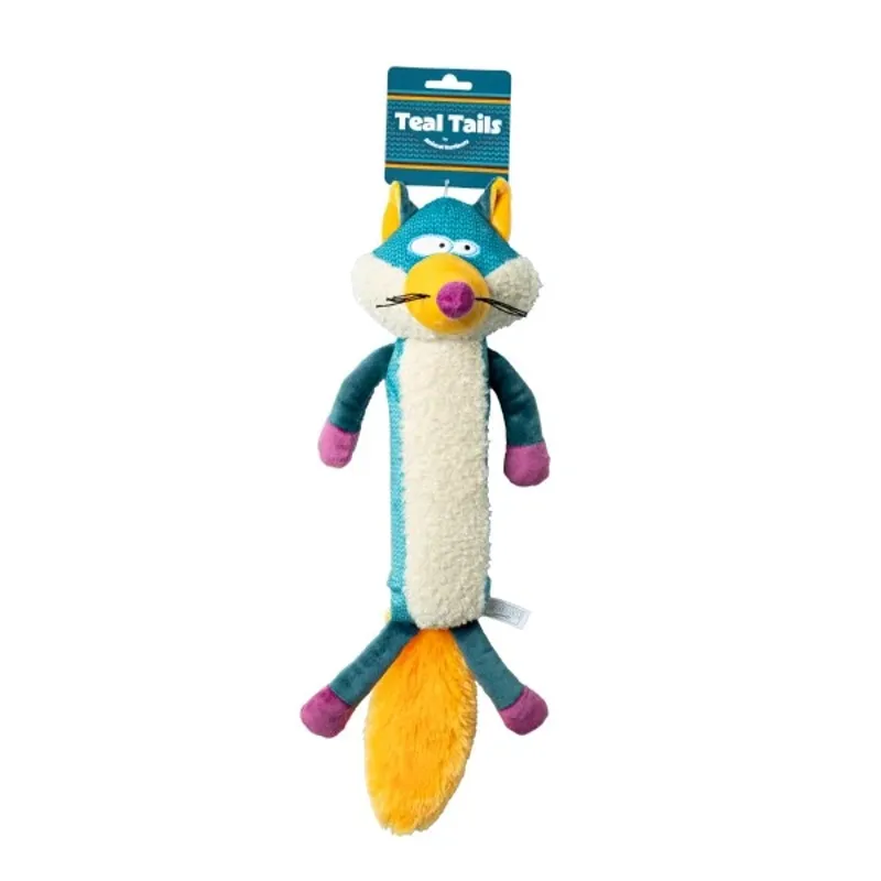Teal Tails Ted Fox Plush