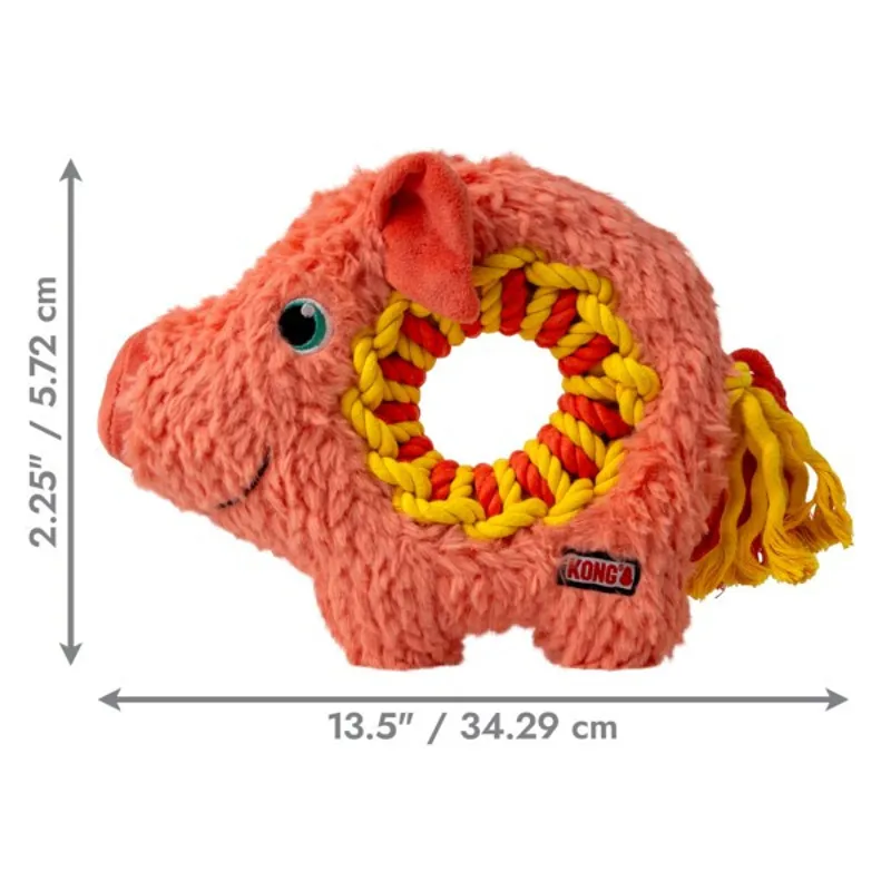 Kong Ringaroos Pig Medium-1