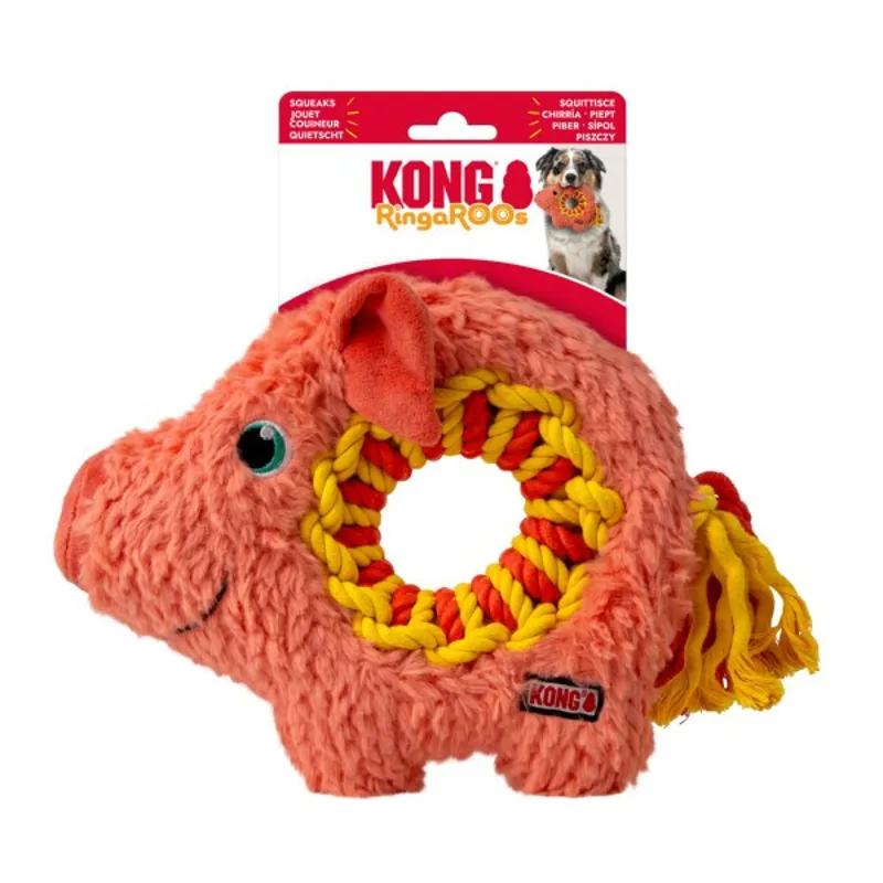 Kong Ringaroos Pig Medium