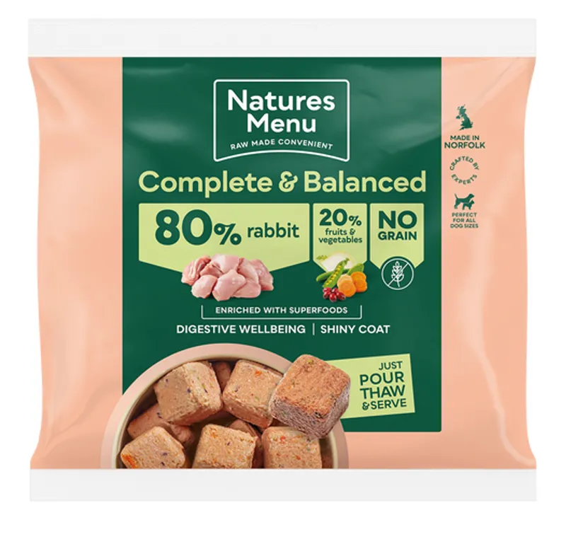 Natures Menu Country Hunter Rabbit Nuggets 1kg