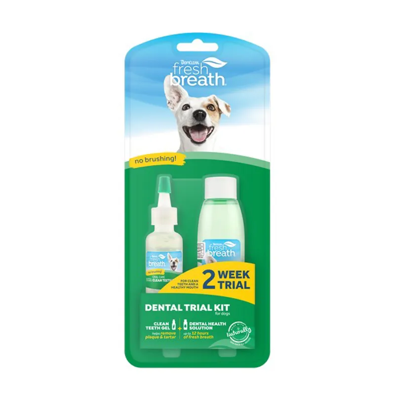 TropiClean Fresh Breath Dental Week Trial Kit