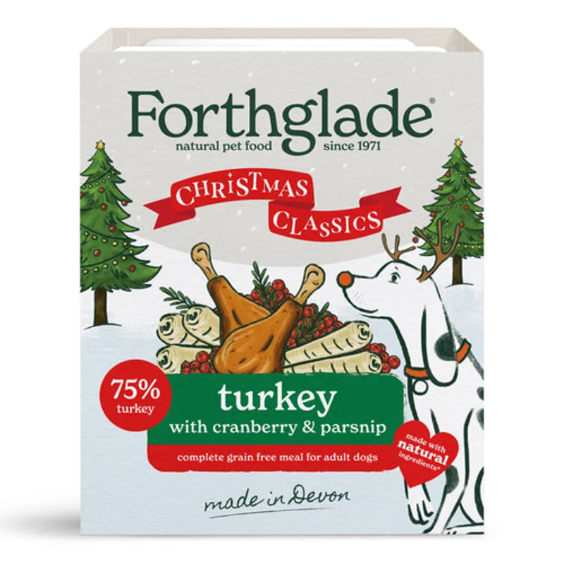 Forthglade Complete Turkey Cranberry and Parsnip Dog Food