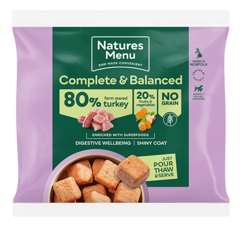 Natures Menu Country Hunter Turkey Nuggets 1kg