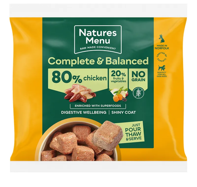 Natures Menu Country Hunter Chicken Nuggets 1kg