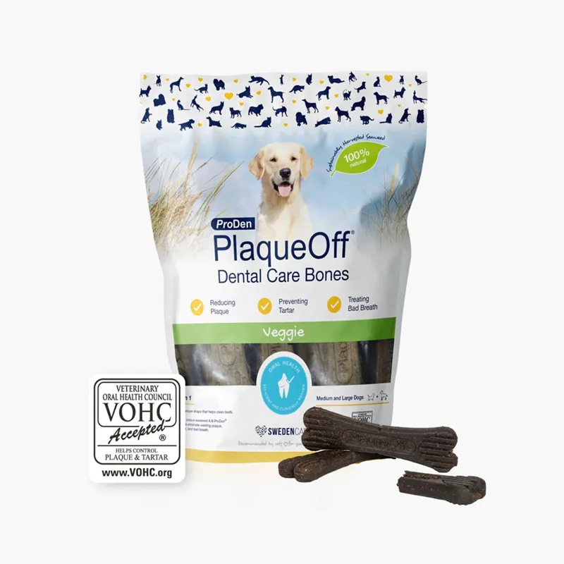 PLAQUEOFF BONES VEGGIE X13