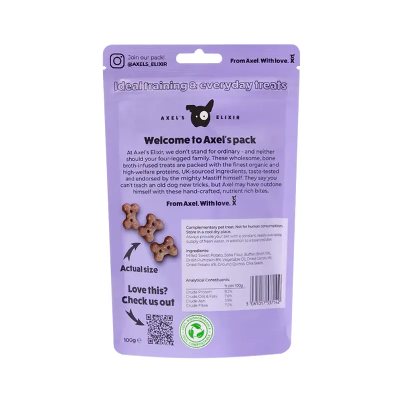 Beefy Buffalo Broth Bites 100g-1
