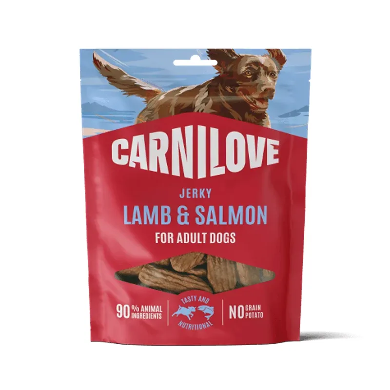 Carnilove Jerky Lamb and Salmon 100g