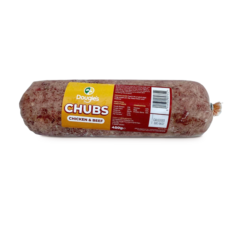 Dougie's Chicken and Beef Chubs 450g