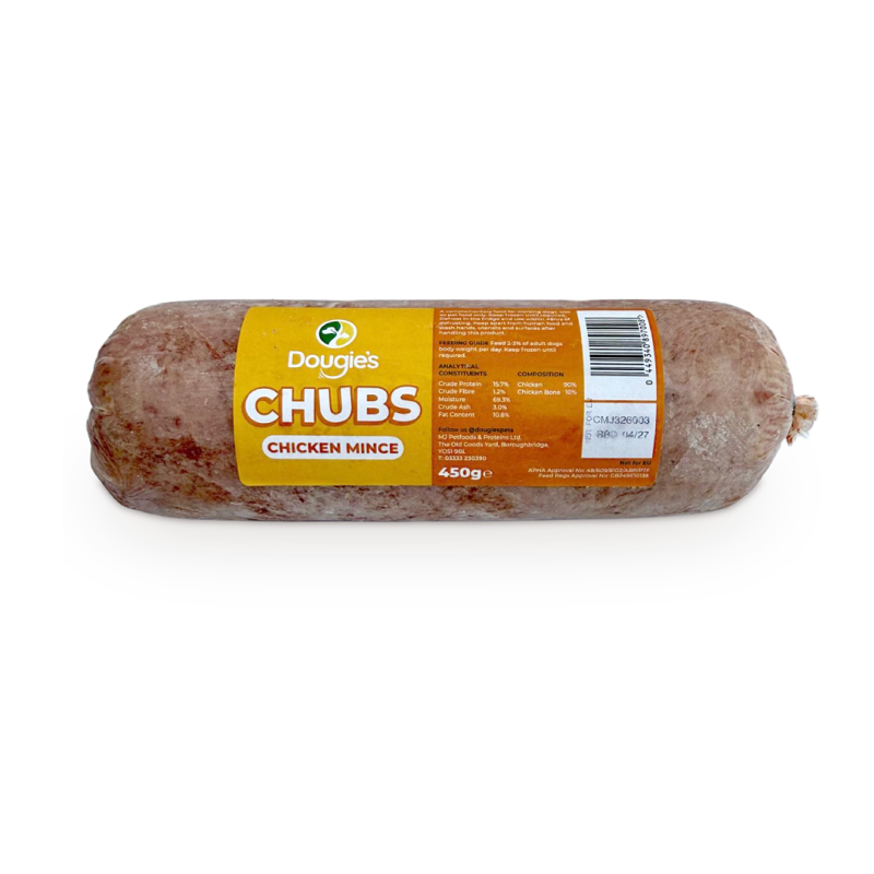 Dougie's Chicken Mince Chubs 450g