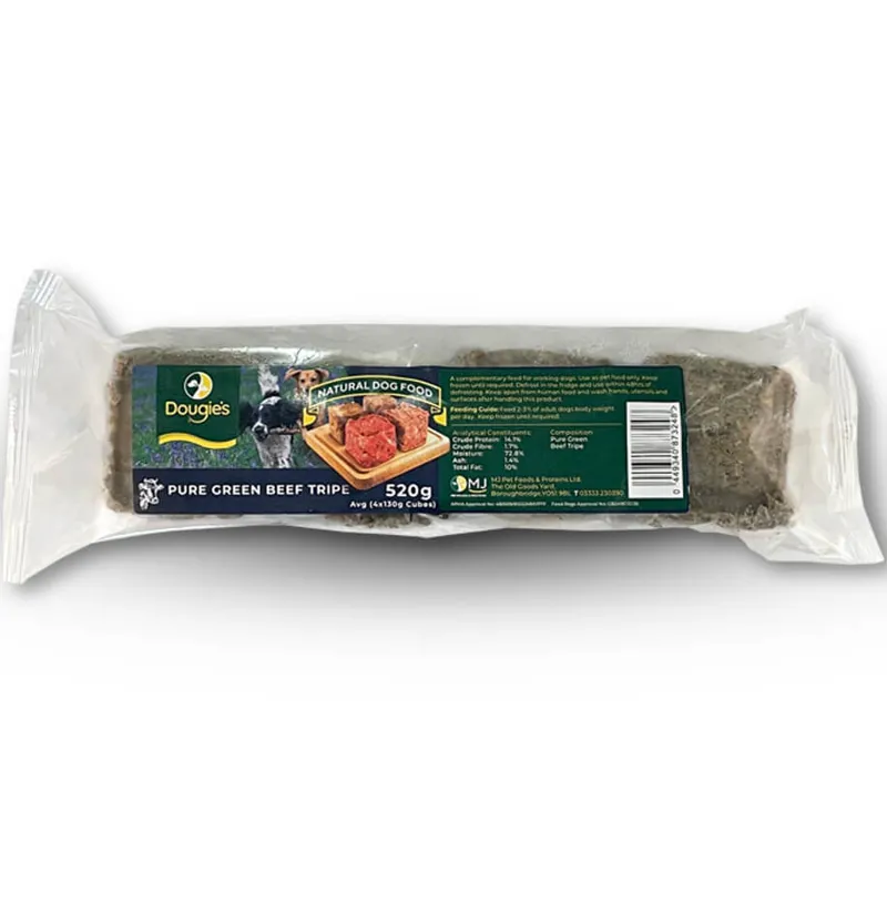 Dougies Pure Green Beef Tripe 520g