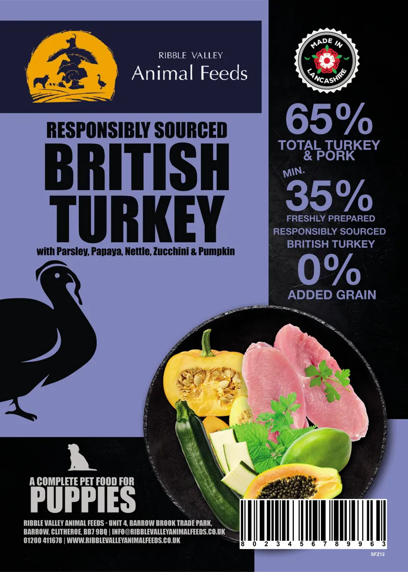 Superfood British Turkey Puppy