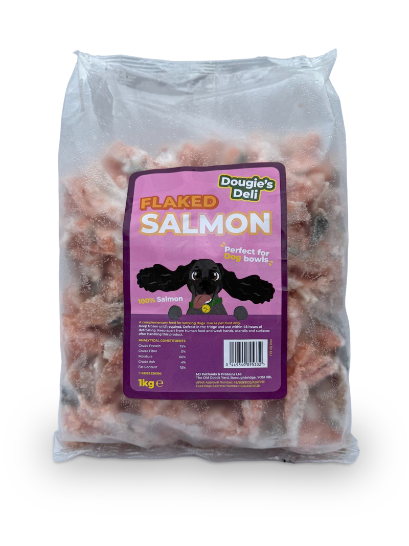 Dougie's 100% Salmon Flakes 1kg
