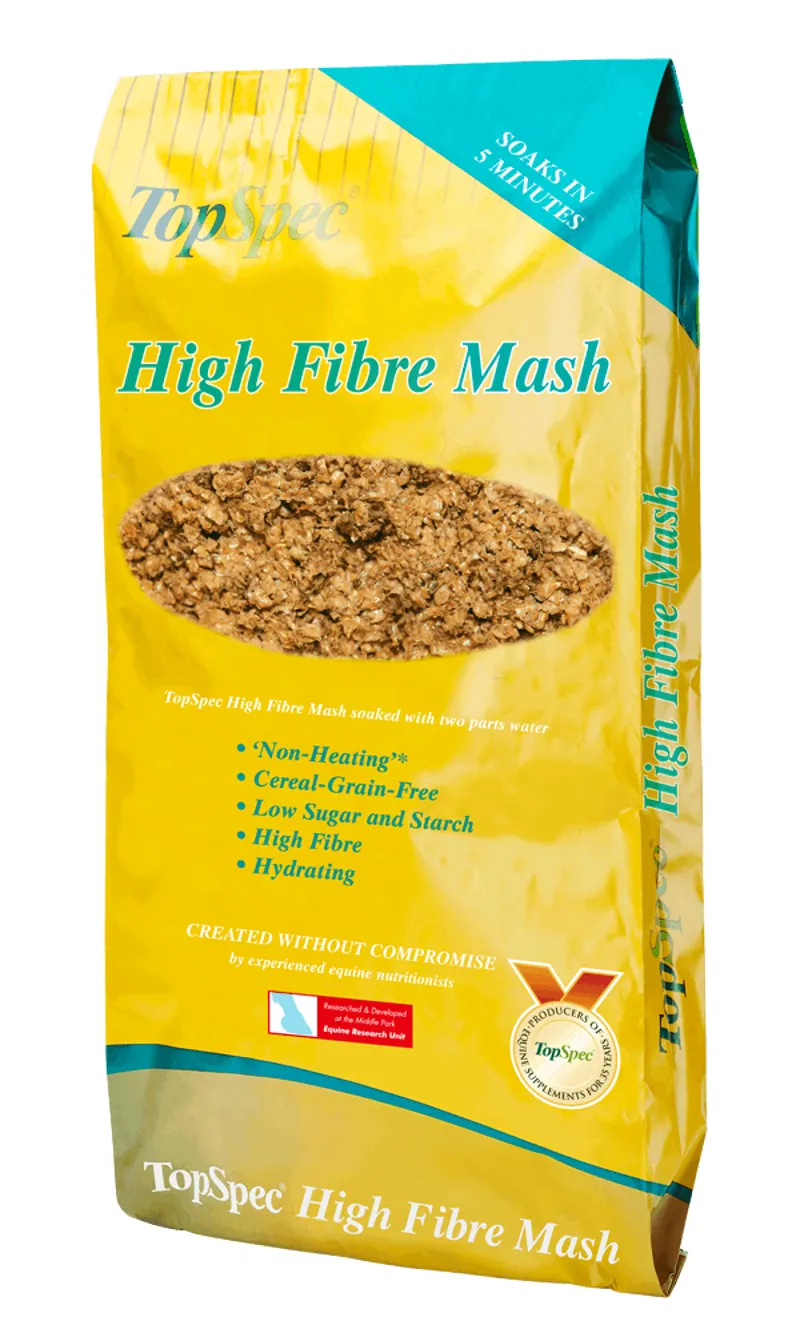 TOPSPEC HIGH FIBRE MASH 20KG