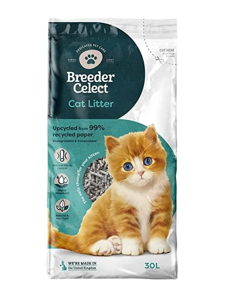 Breeder Celect Cat Litter 30L