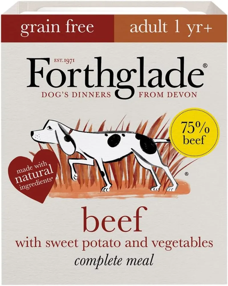FORTHGLADE COMP ADULT BEEF 395G