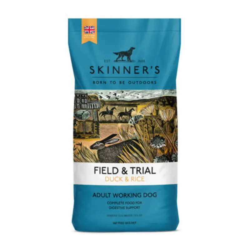 Skinners Field and Trial Duck with Rice 15kg