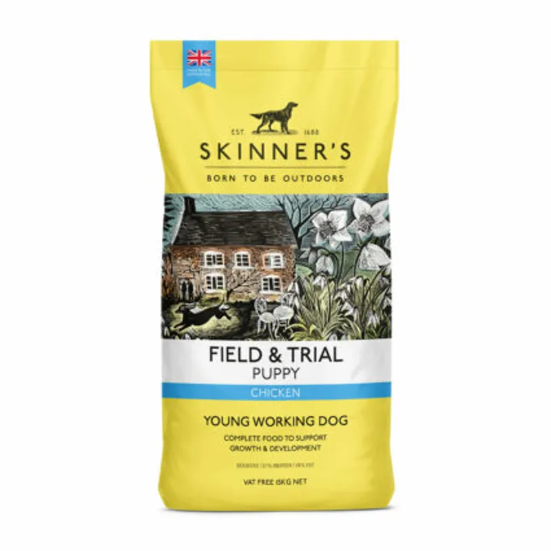 SKINNERS FIELD AND TRIAL PUPPY CHICKEN 15KG