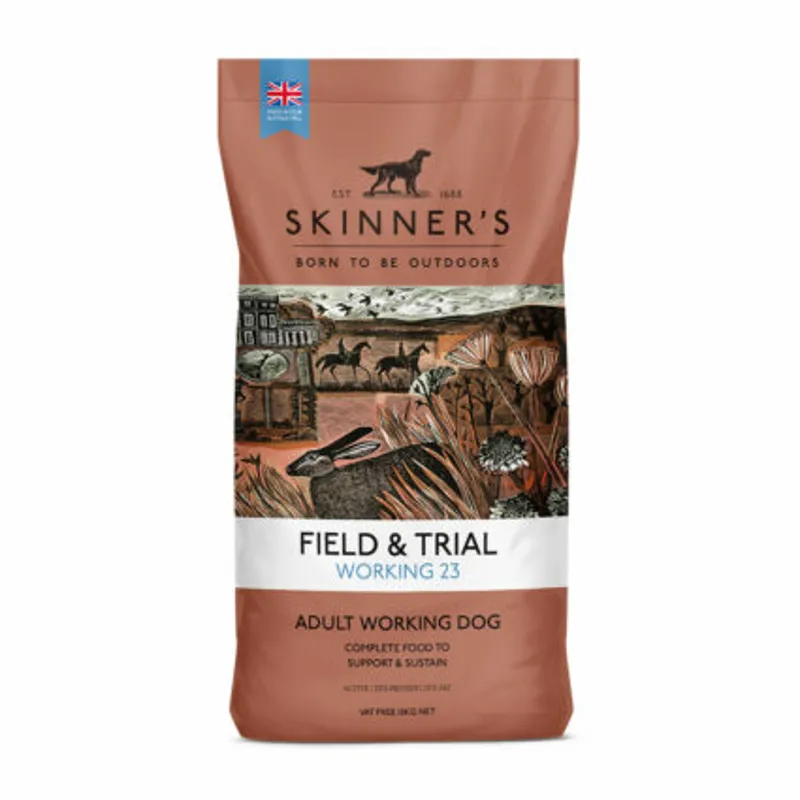SKINNERS FIELD AND TRIAL WORKING 23 DOG FOOD 15KG
