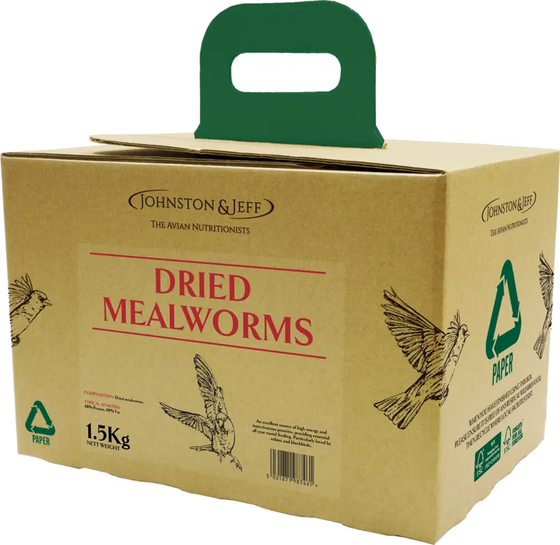 Johnston and Jeff Mealworms in EcoBox 1.5kg