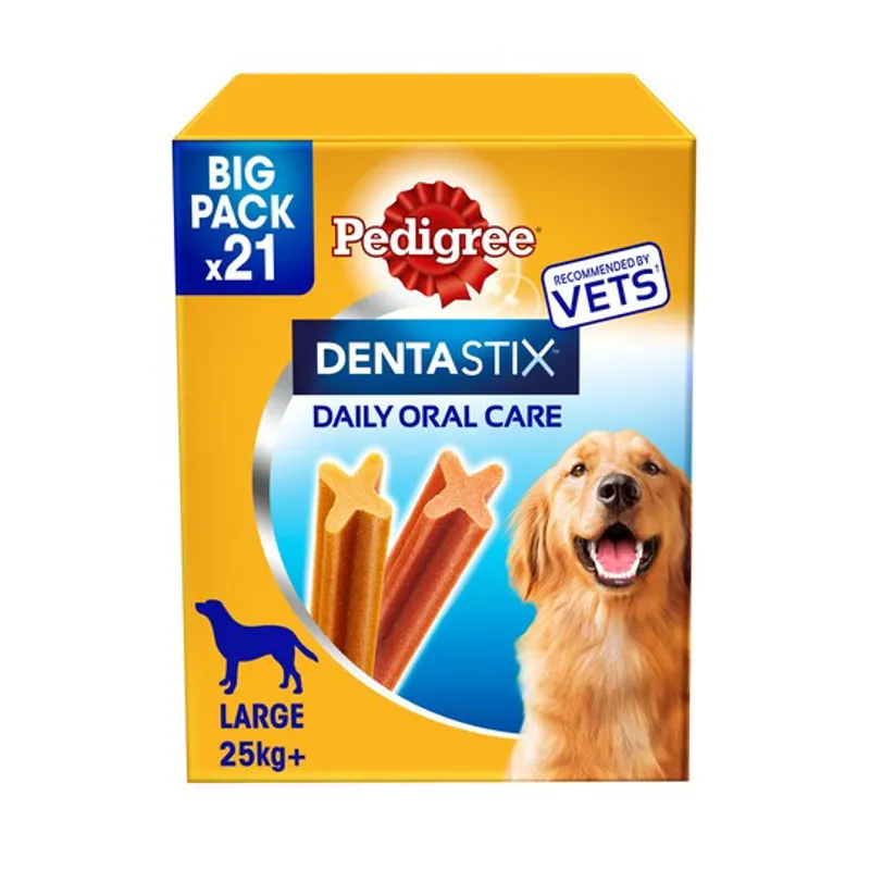 Pedigree DentaStix Daily Dental Chews Large Dog 21 Sticks